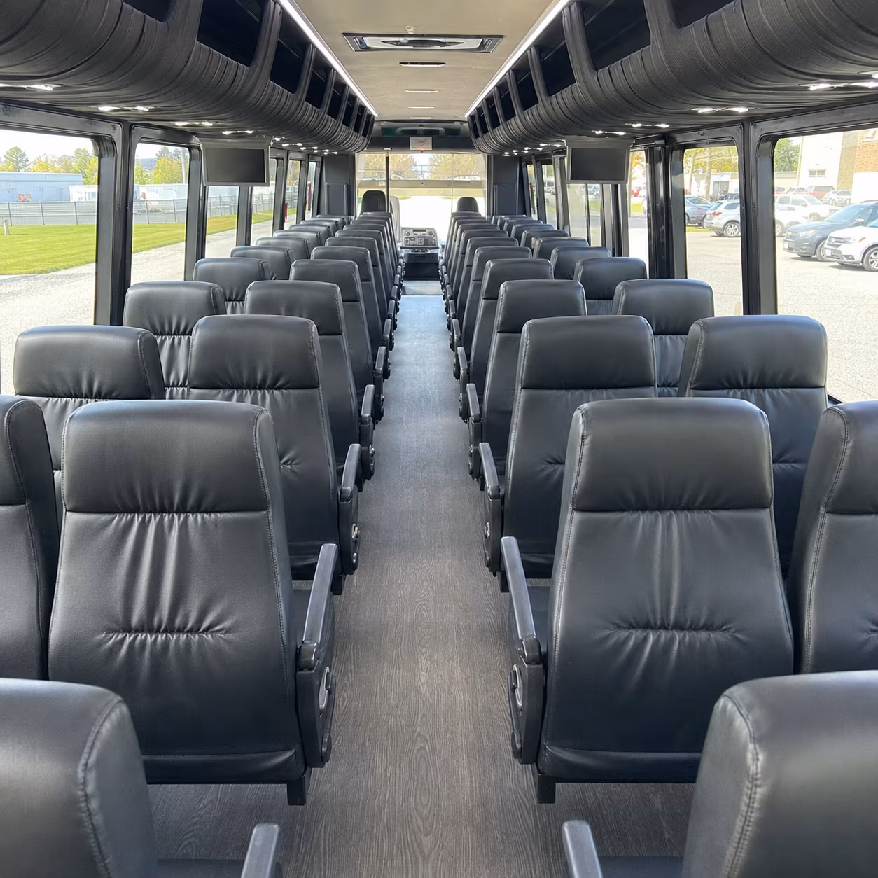 allen bring your wedding guests together with an allen charter bus