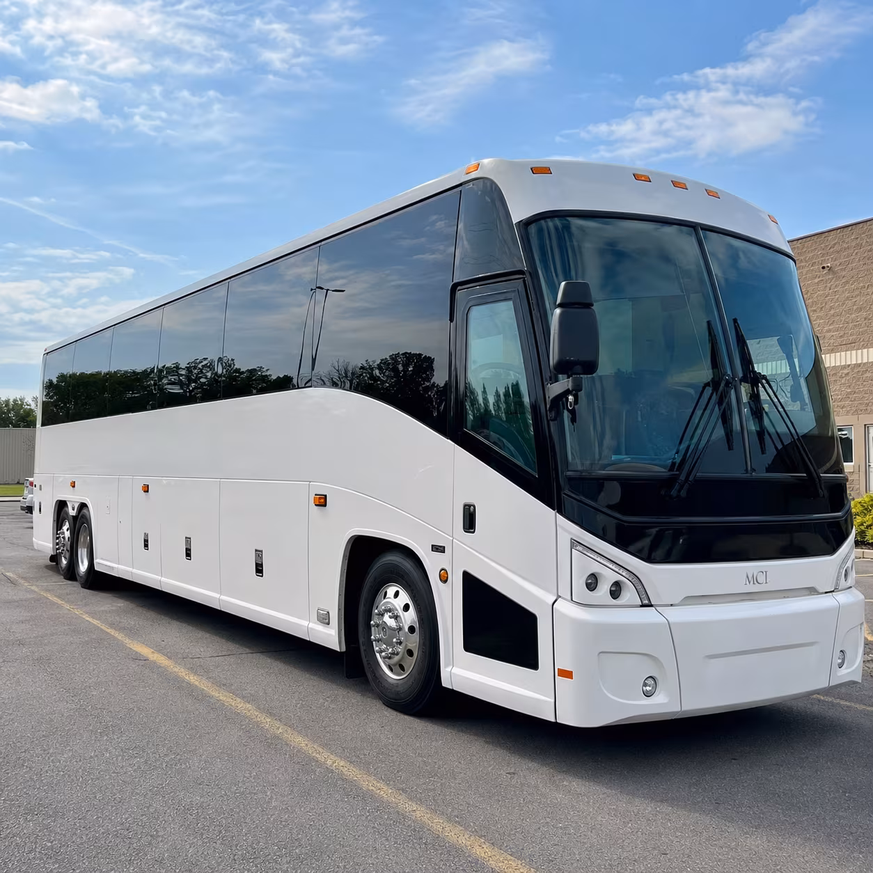flower mound bus rental service area