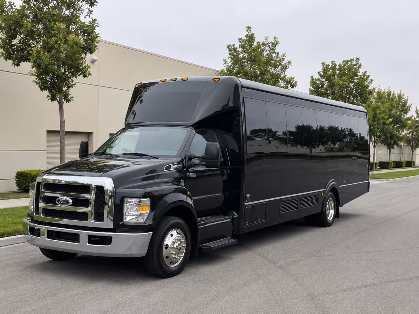 flower mound concert party bus rental