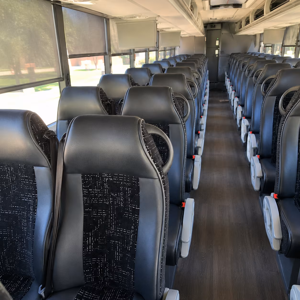 flower mound employee transportation onboard seating