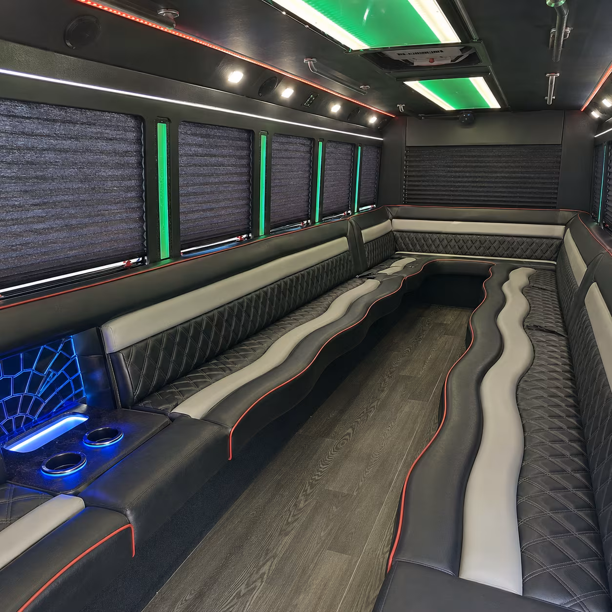 flower mound new years eve party bus rental