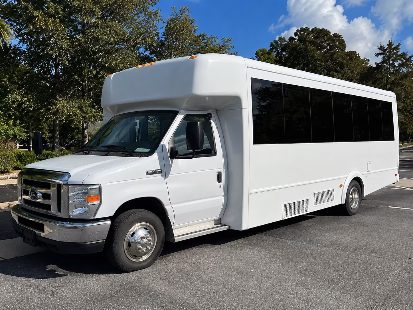 flower mound party bus booking step 1
