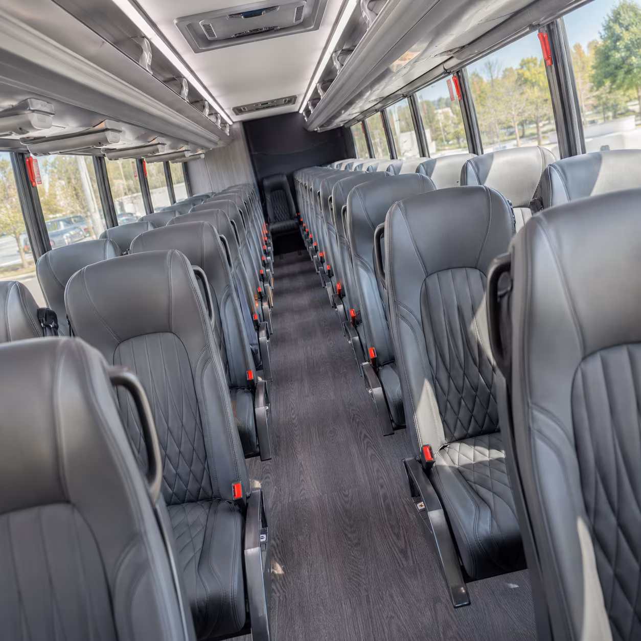 flower mound religious group transportation onboard seating