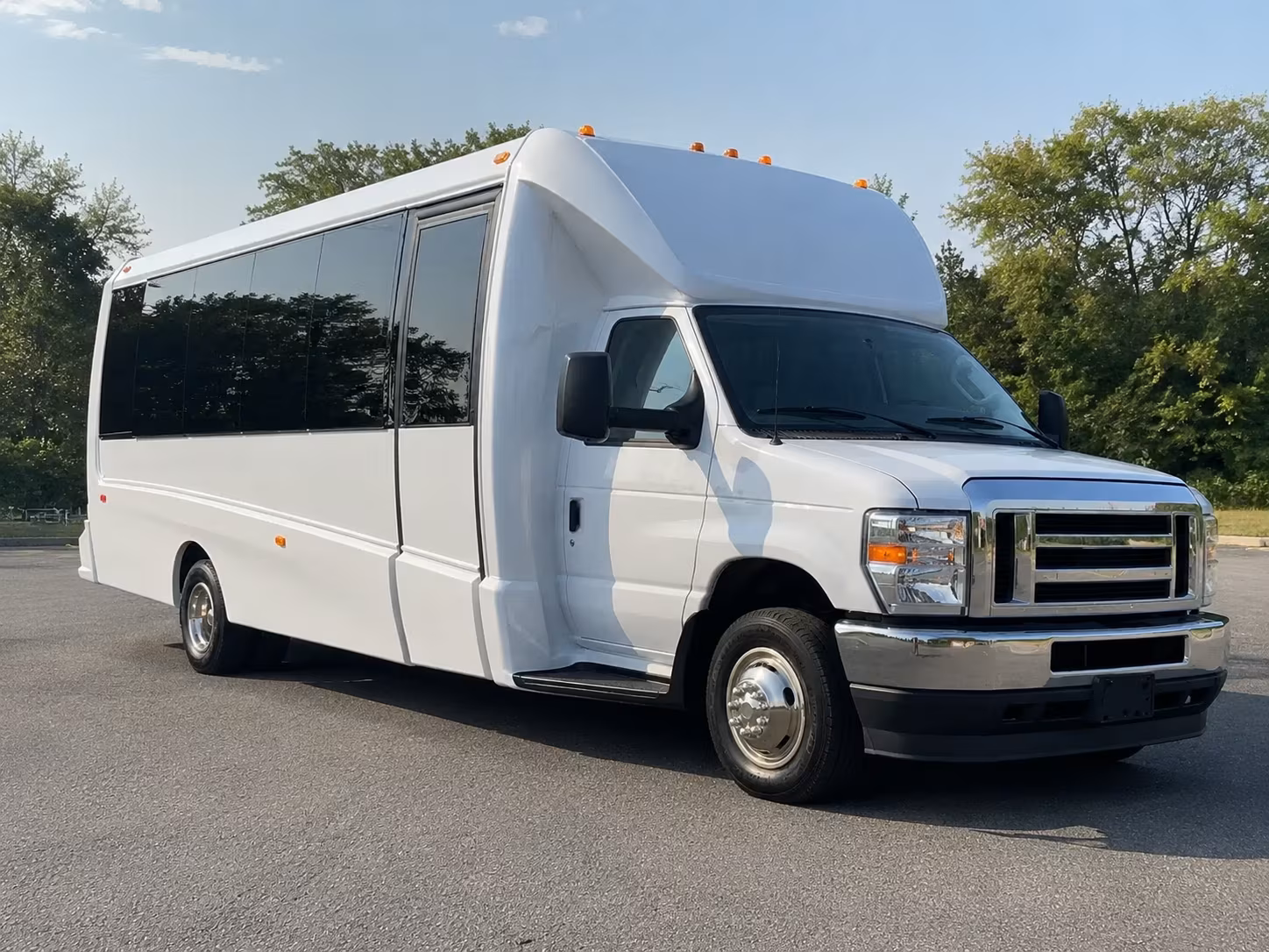 flower mound wedding party bus rental