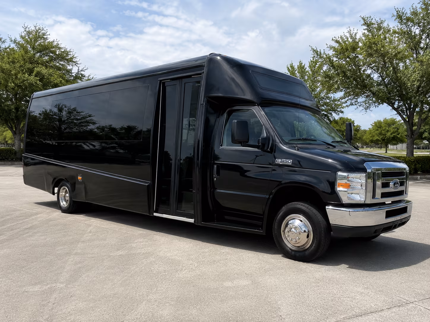 frisco easy frisco wedding shuttle bus rentals