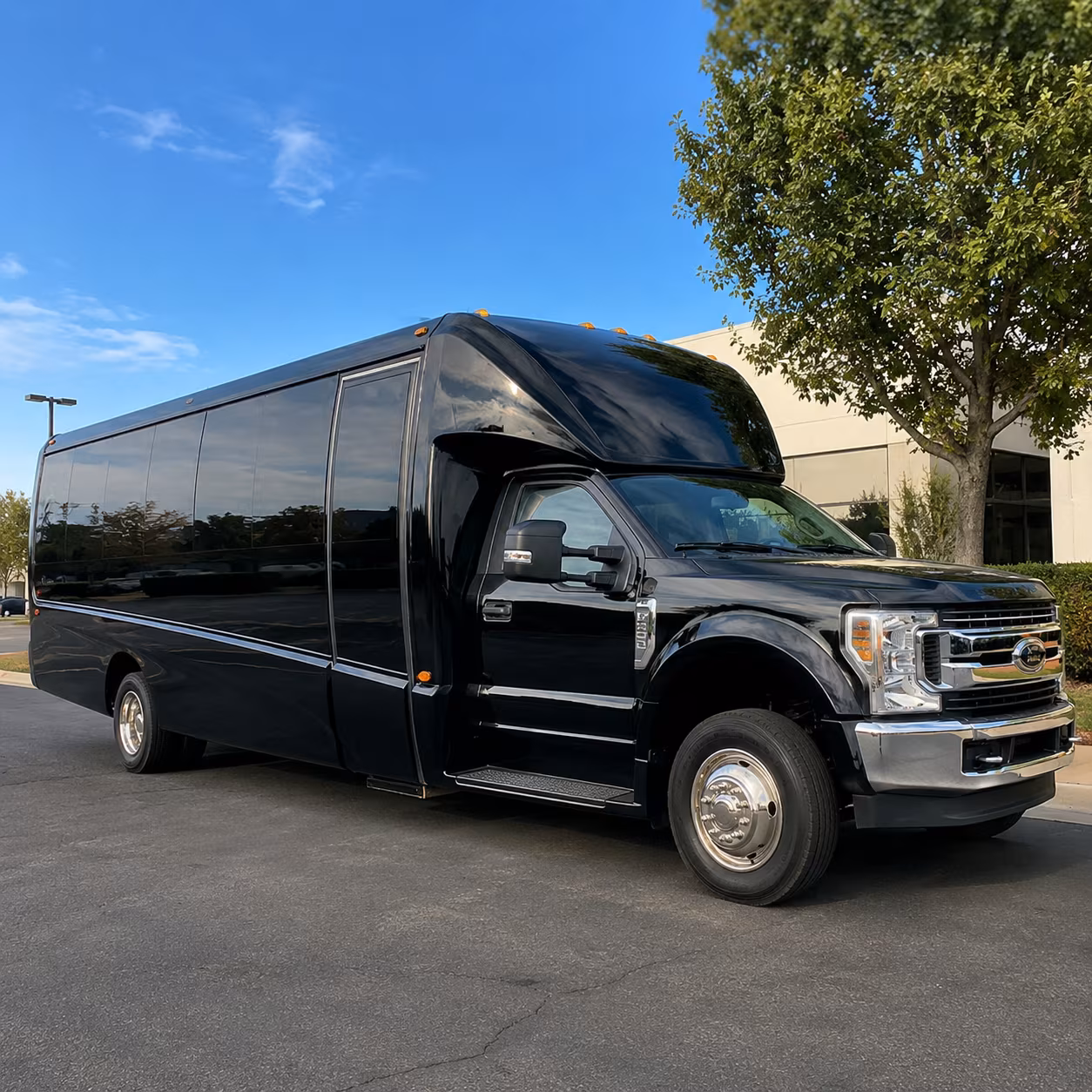 lewisville sleek charter bus rentals for lewisville corporate retreats
