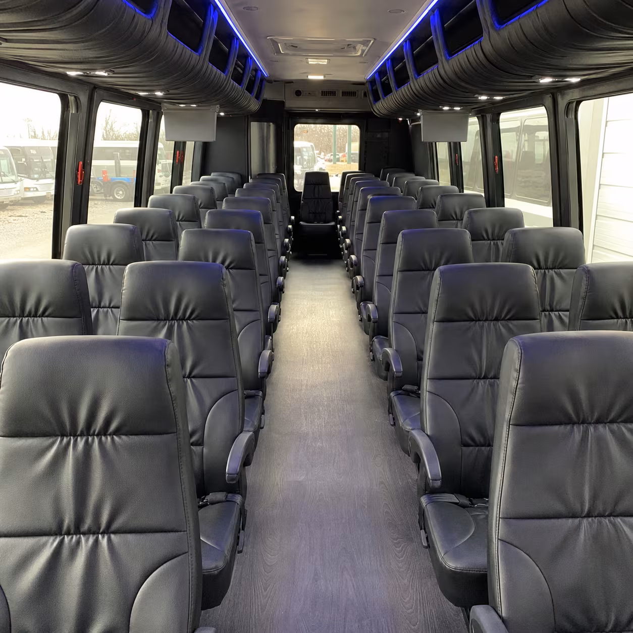 mckinney spacious private event charter bus rentals in mckinney