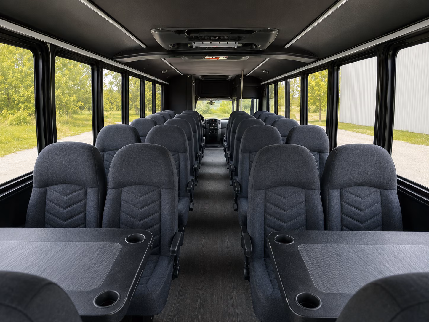 plano bring your wedding guests together with a plano charter bus
