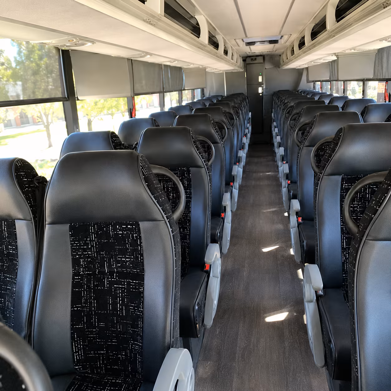 plano easy employee shuttles with a plano bus rental