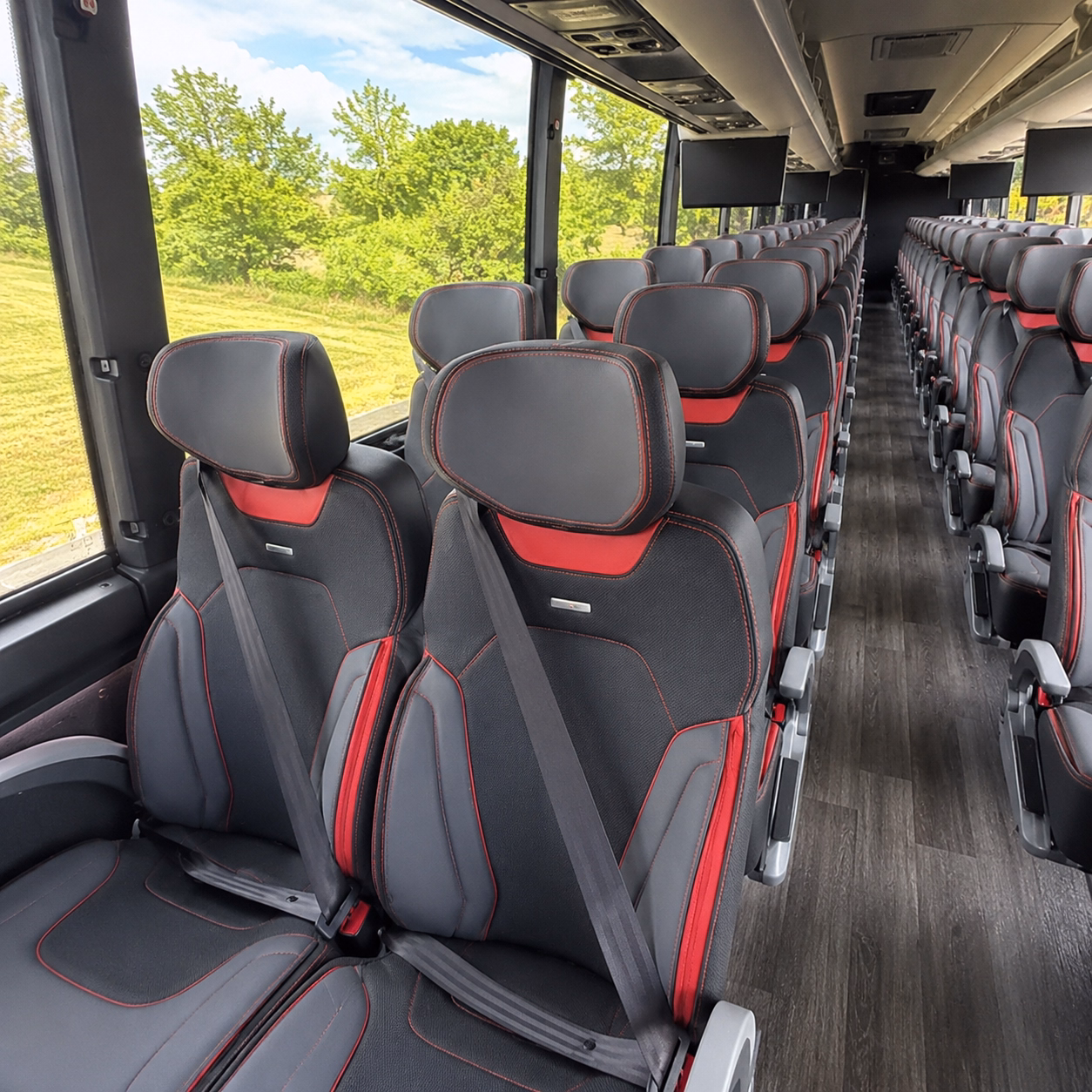 richardson government military charter bus rentals
