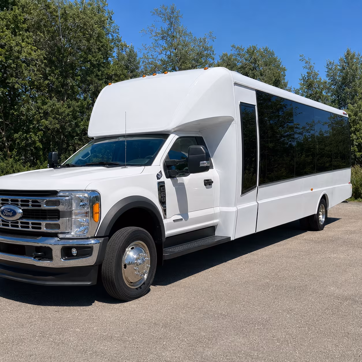 shuttle your guests between hotel blocks and your flower mound venue without the parking headache